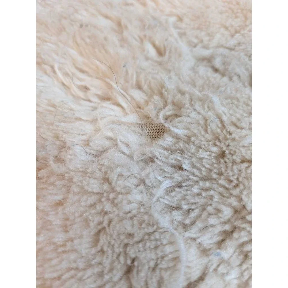 Plush Pet Mats Leopard Brown Cream Reversible Cozy Soft Bed Pad